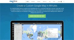 Desktop Screenshot of maptive.com